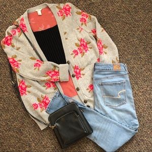 Floral Cardigan